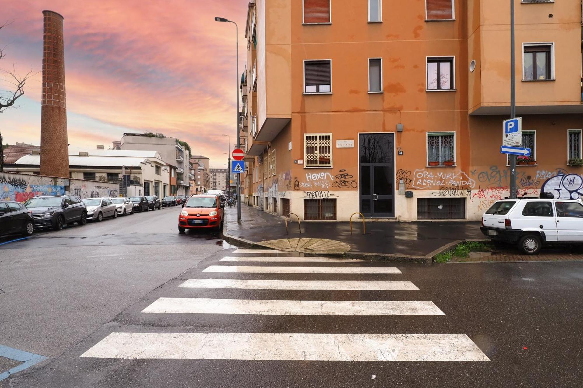 Primopiano - Tofane Leilighet Milano Eksteriør bilde